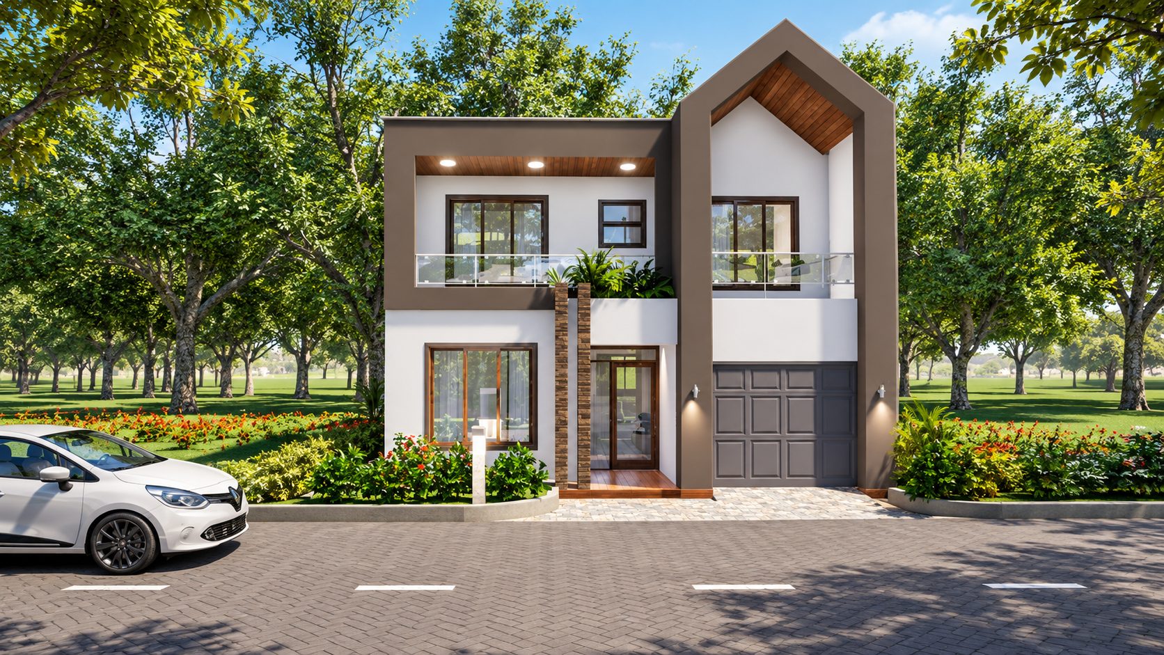 Serenity Villas outdoor space