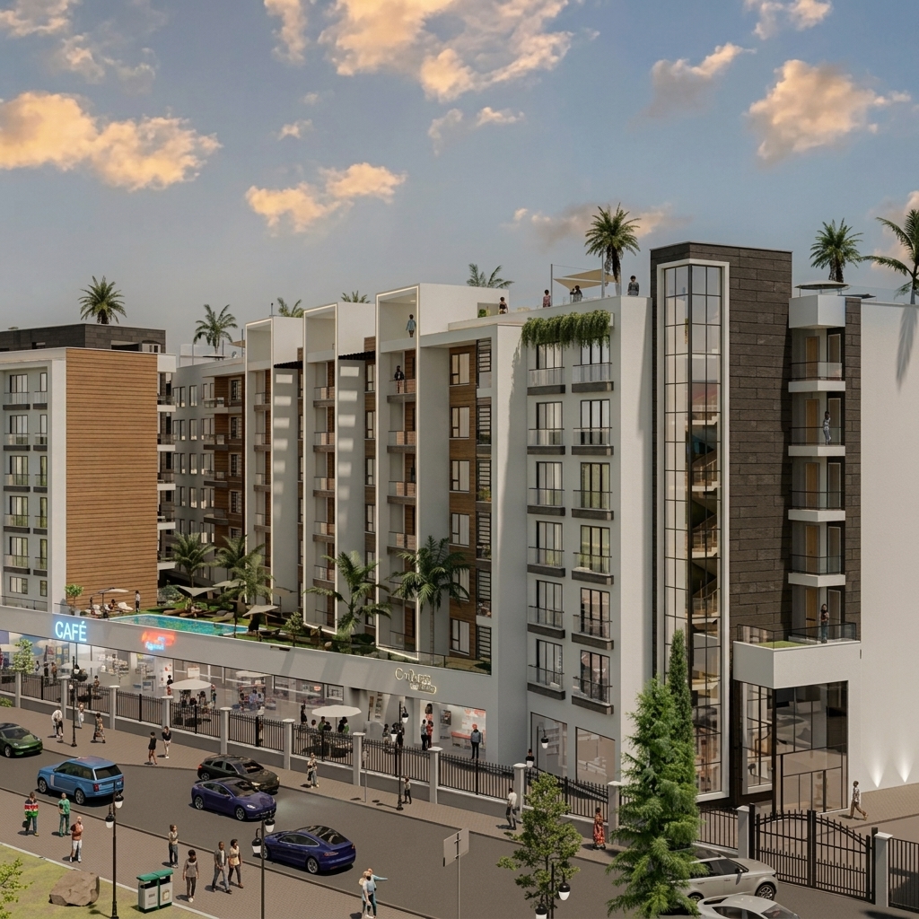 DG JKIA apart-hotel exterior near JKIA