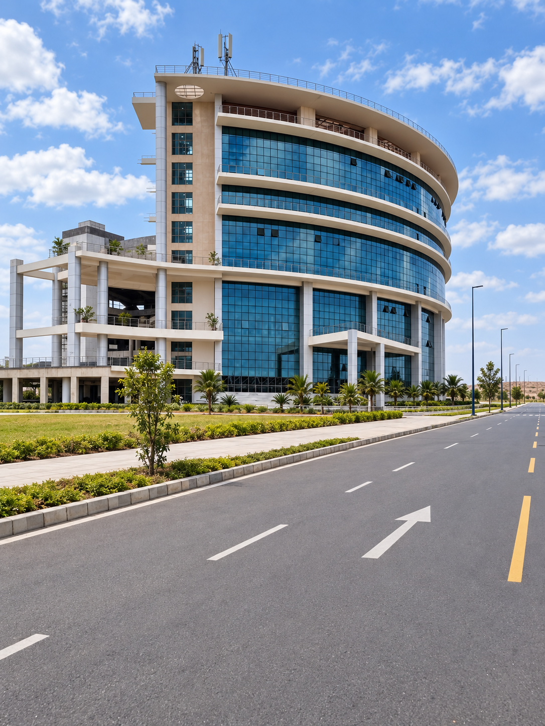 Konza Cradle Building streetscape