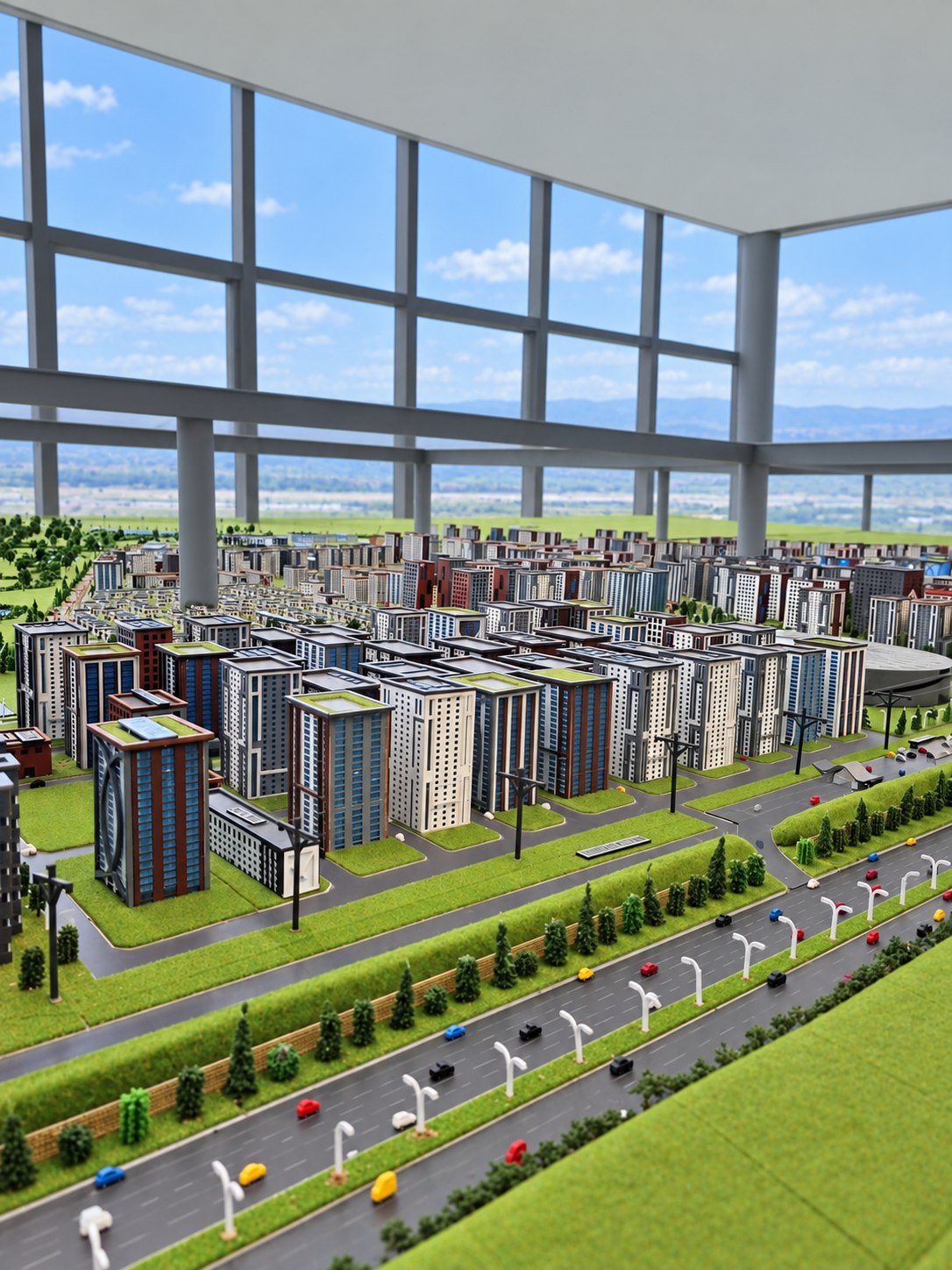 Konza Technopolis masterplan model