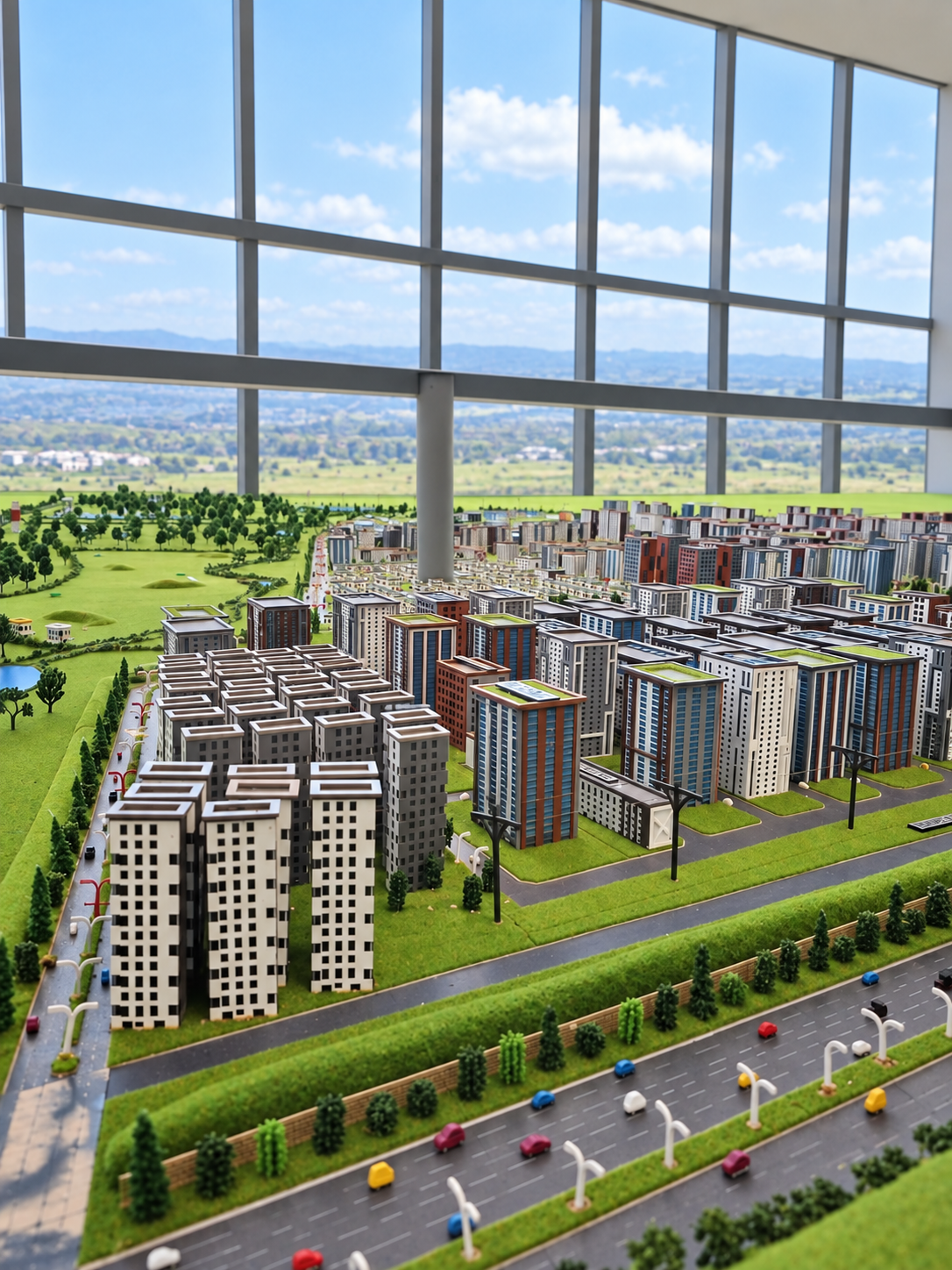 Konza Technopolis masterplan model