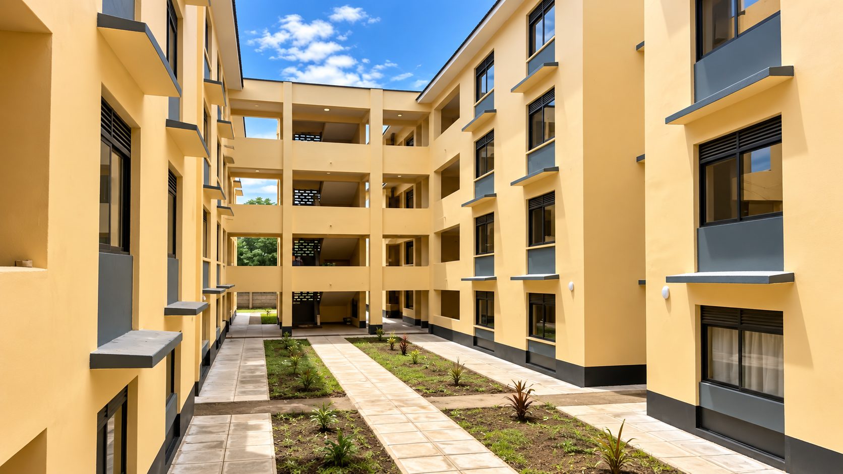 Teleposta Properties courtyard